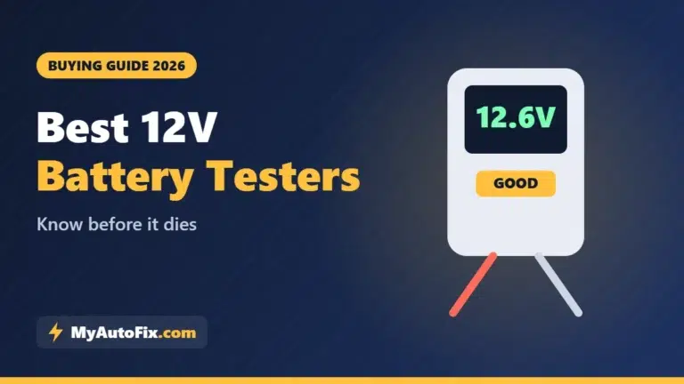 7 Best 12V Battery Testers for Cars (2026): CCA & Load Testers