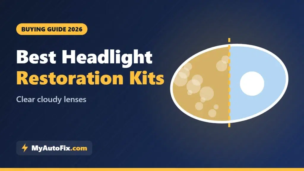 Best Headlight Restoration Kits buying guide cover – My Auto Fix