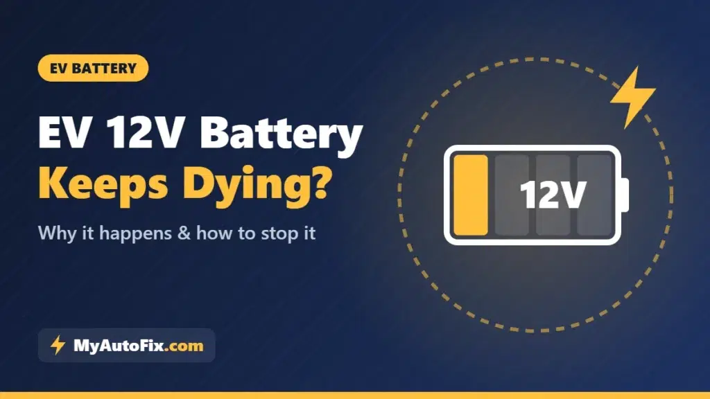 EV 12V Battery Keeps Dying guide cover – My Auto Fix
