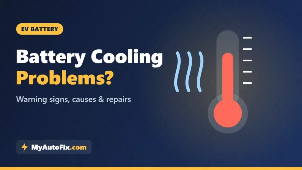 EV Battery Cooling System Problems guide cover – My Auto Fix