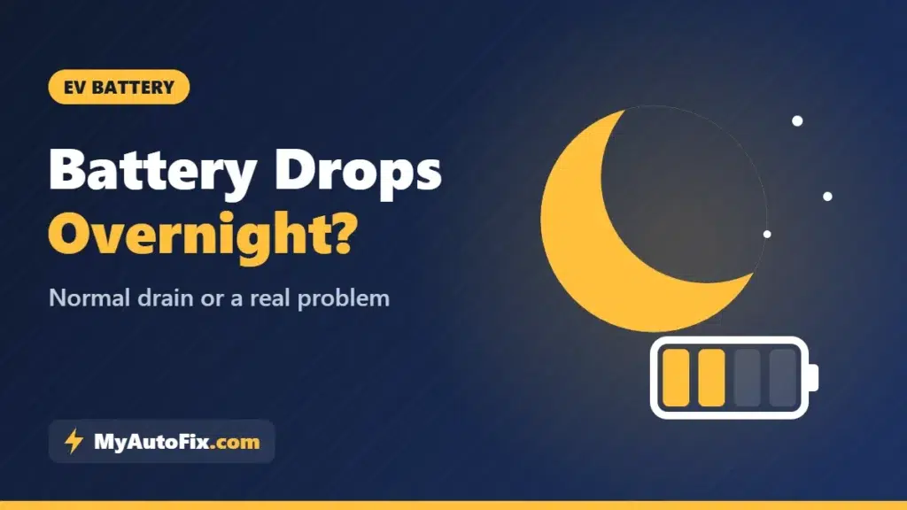 EV Battery Drain Overnight guide cover – My Auto Fix