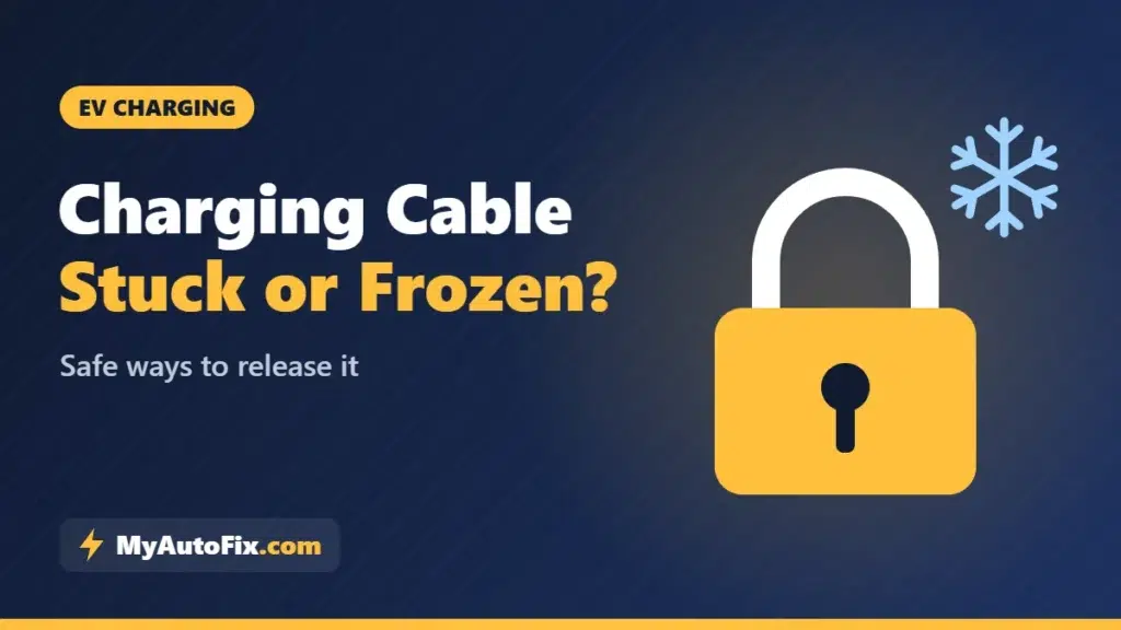 EV Charging Cable Stuck guide cover – My Auto Fix
